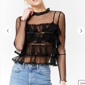 NWOT  forever 21 mesh top